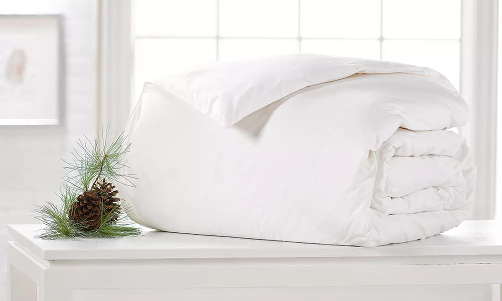 Goose Down Supply Lightweight White Down Comforter - Second Medium