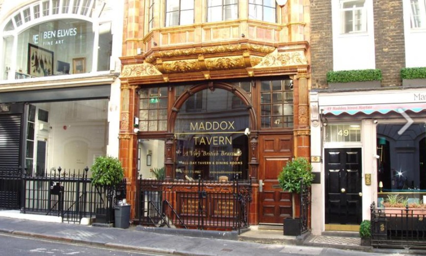 Image 11: Three-Course Meal and Cocktail for Two/Four People at Maddox Tavern