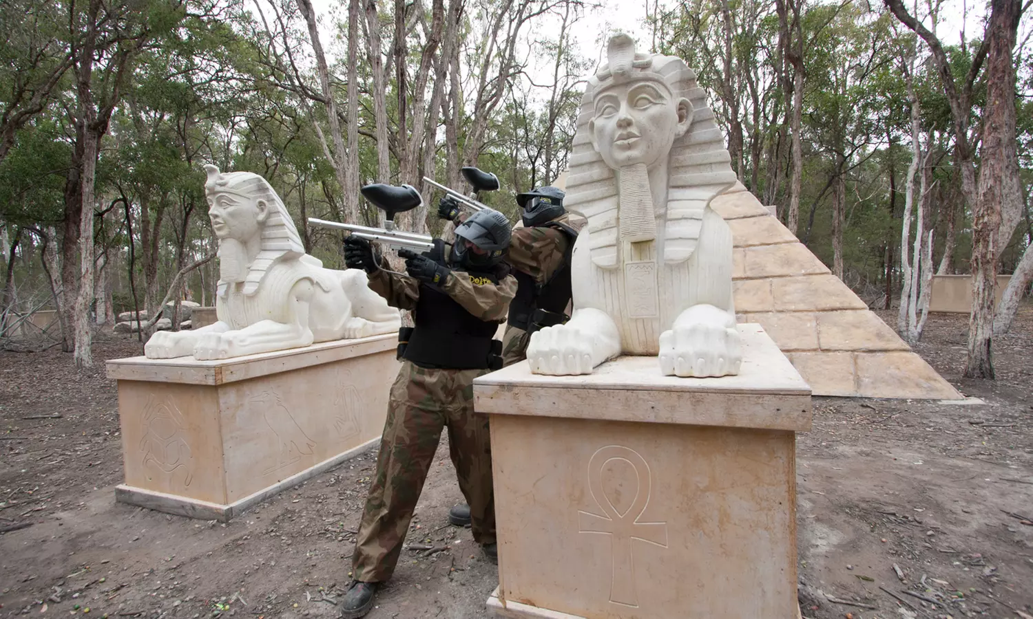 Paintball Game + Equipment