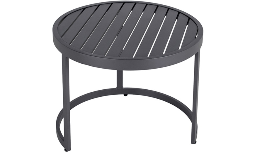 Image 8: Home Deluxe Gartenliege FLORIDA, optional mit 2 Beistelltischen