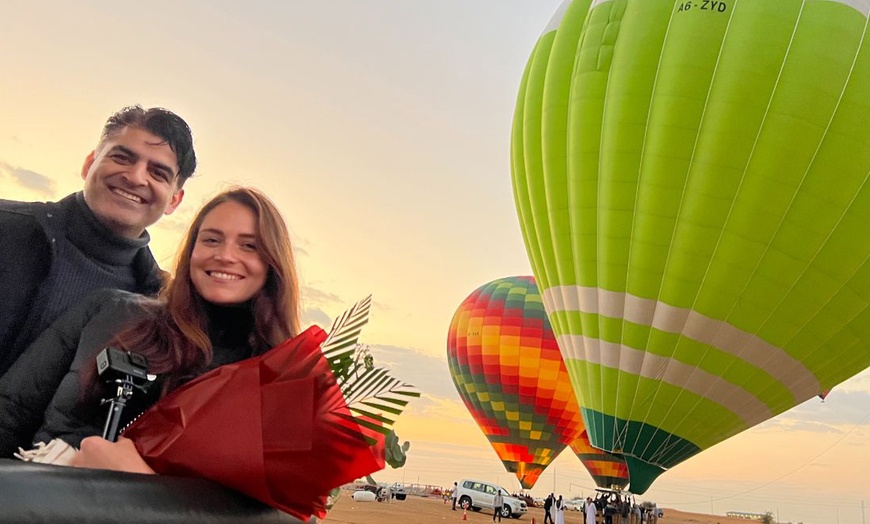 Image 1: Choice of Hot Air Balloon Flight: For One Child and 1, 2 or 4 Adults