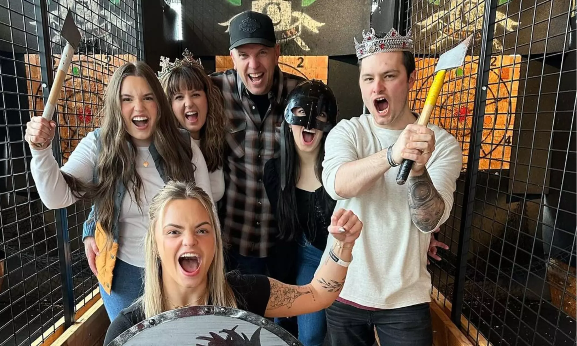 60-Minute Axe Throwing for up to six players at Celtic Axe Throwing Corner 14 Oregon City, Up to 35% Off - Primary Image