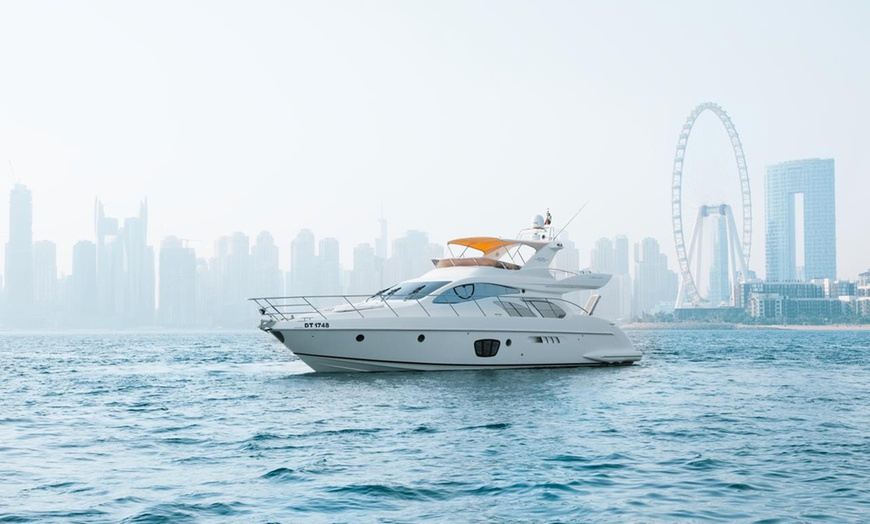 Image 2: Explore Dubai’s Landmarks: 1, 2, 3, or 4-Hour Cruise on 55-Foot Yacht