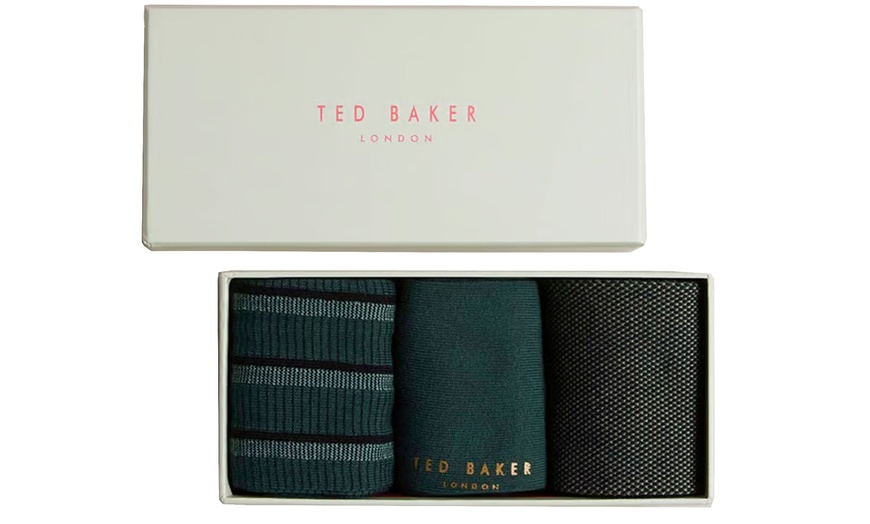 Image 15: Ted Baker Mens Socks Gift Pack 