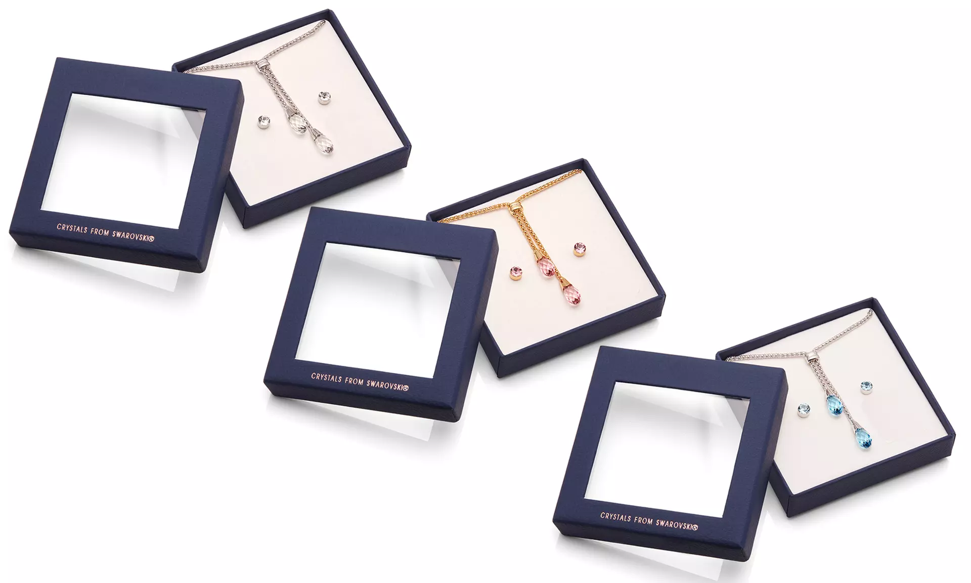 OMGJewel parure plaqué or fabriquée avec des cristaux Swarovski® - Primary Image