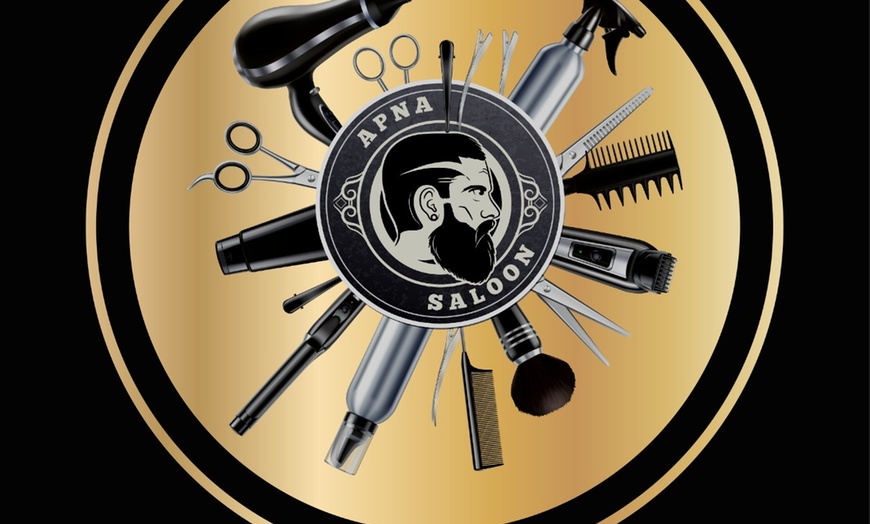 Image 2: Haircuts, Hair Coloring, and Grooming Packages for Men & Kids