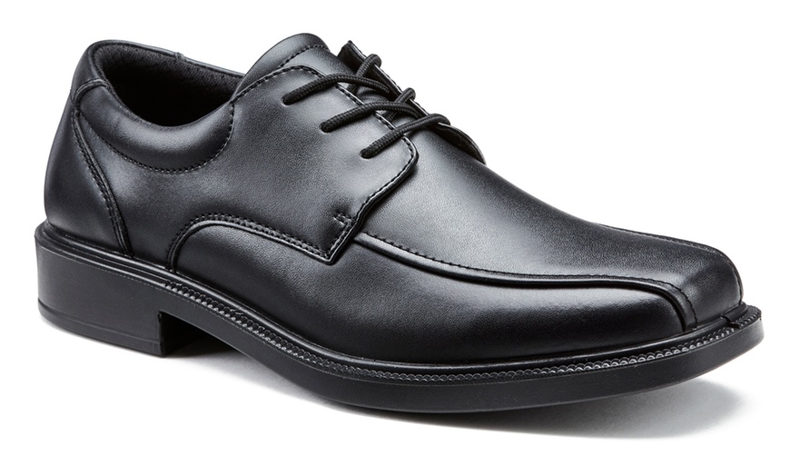 Image 4: Leather School Shoes