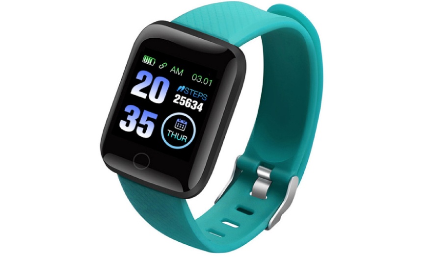 Image 4: 116plus Bluetooth Sports Smartwatch