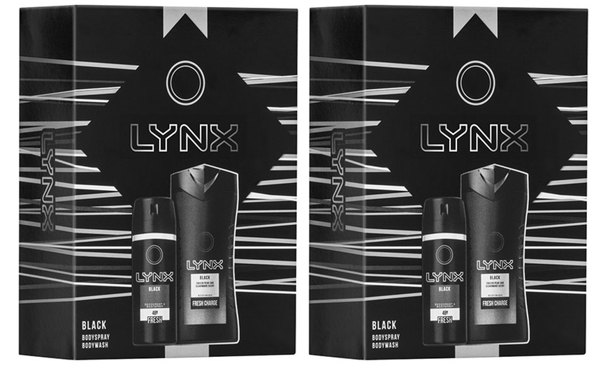 Image 3: Lynx Black Duo Gift Set