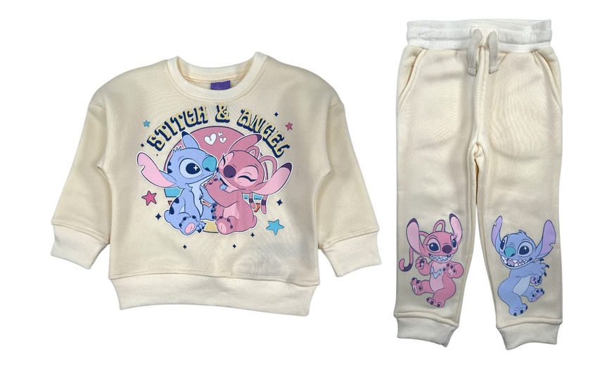 Image 7: Kinder-Jogginganzug mit Lilo & Stitch Motiv