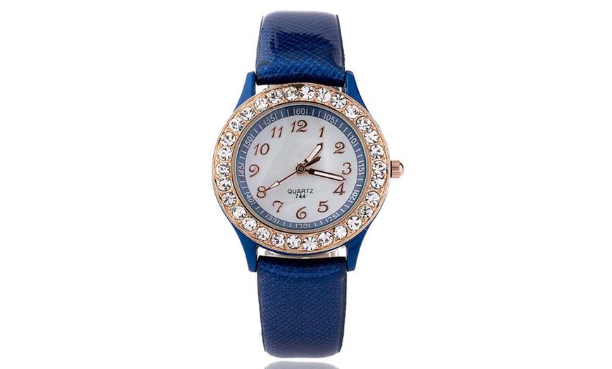 Image 5: Watch with Crystals from Swarovski®