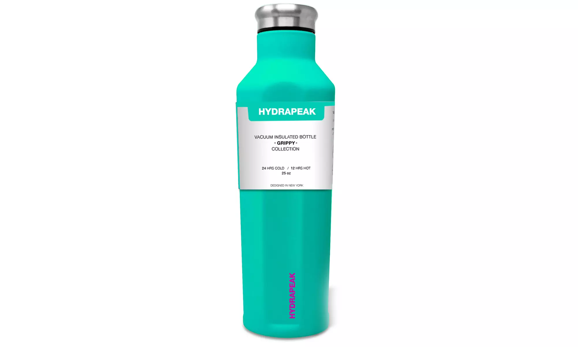 HydraPeak 25 Fl. Oz. Stainless Steel Easy-Grip Insulated Bottle - Second Medium