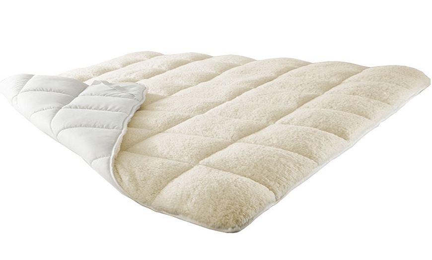 Image 5: Surmatelas Sherpa réversible, Sampur