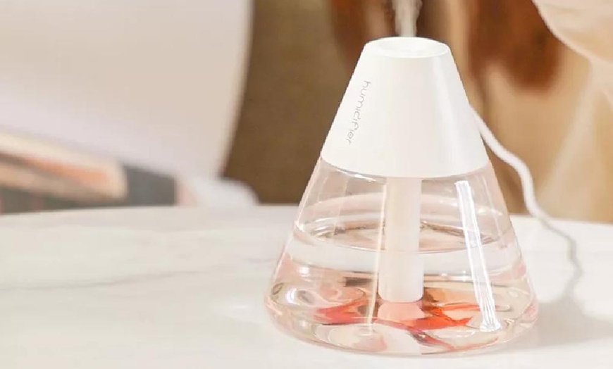 Image 9: Volcano Shaped Humidifier