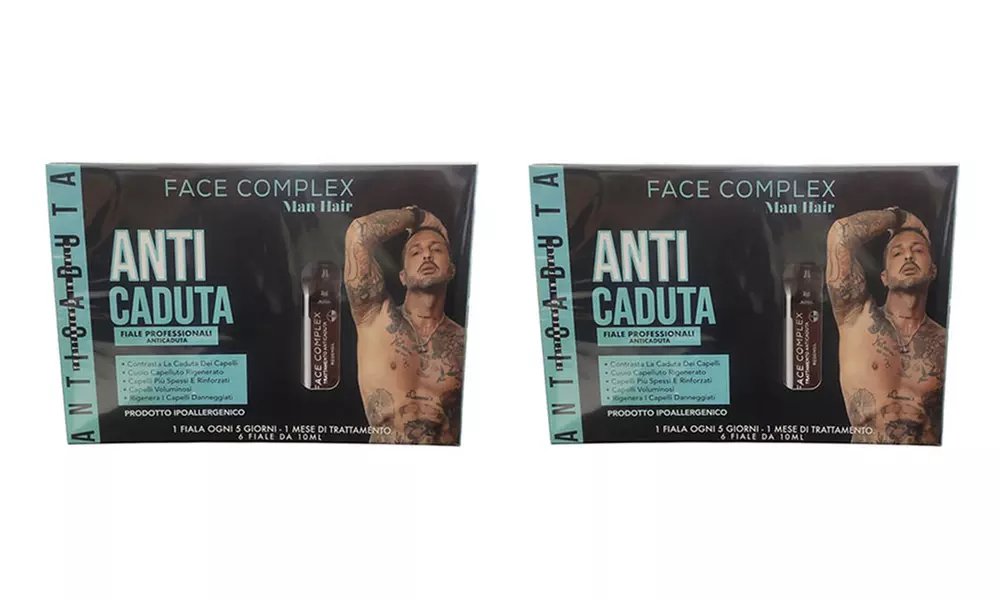 Shampoo, siero o trattamento anticaduta per capelli uomo Face Complex