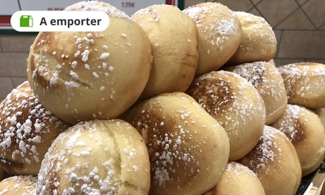 1 lot de 6 dampfnuedels (2 sucrés, 2 salés et 2 cannelles) à 3,90 € chez Le Panier Des Pâtes Austerlitz