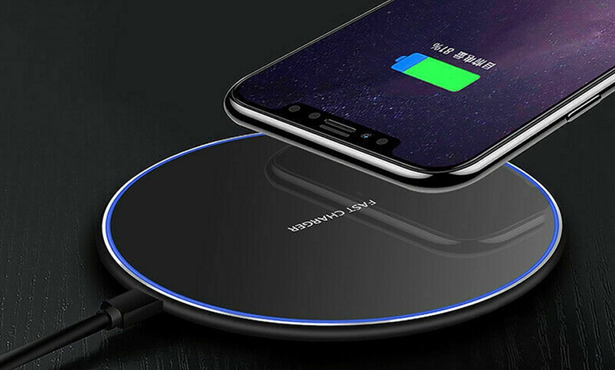 Image 1: 10W QI Wireless Fast Charger