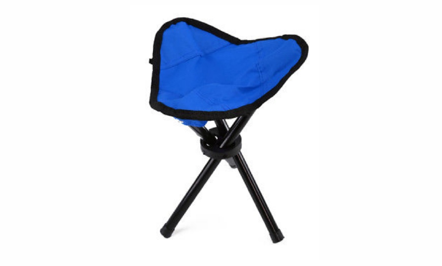 Image 6: Portable Outdoor Folding Tripod Seat