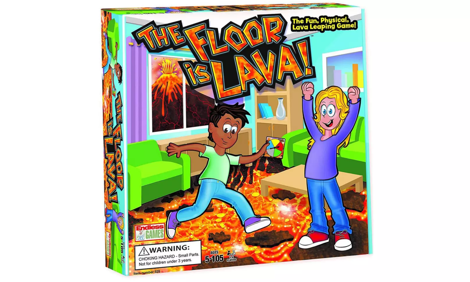 The Floor is Lava Board Game - Primary Image