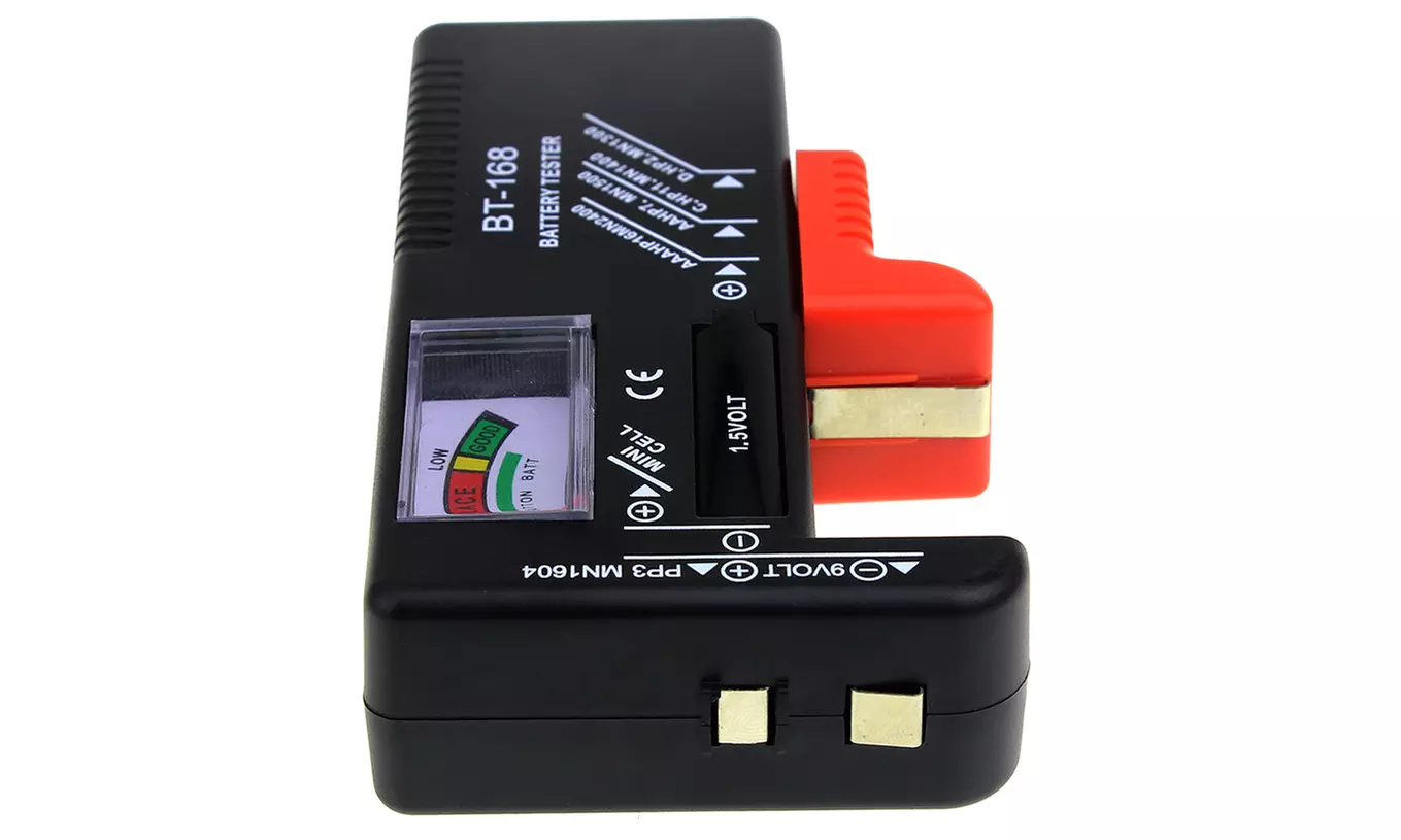 Testeur de piles universel compatible avec les piles AAA (LR03), AA (LR06), 9V - Image 3