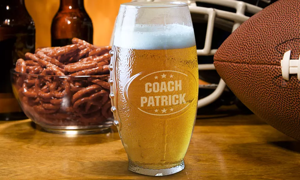 One, Two, Three, or Four Custom Football Tumblers from GiftsForYouNow.com (Up to 60% Off) - Second Medium