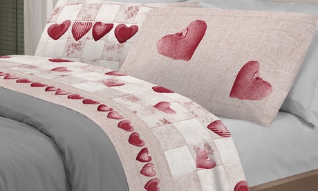 Completo lenzuola Patchwork disponibile in 3 misure e 3 colori