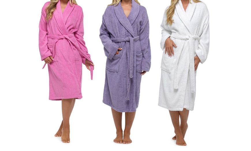 Image 1: Day2Day Women's Towel Robes