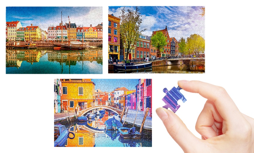 Image 6: Three 500 Piece Jigsaw Puzzles