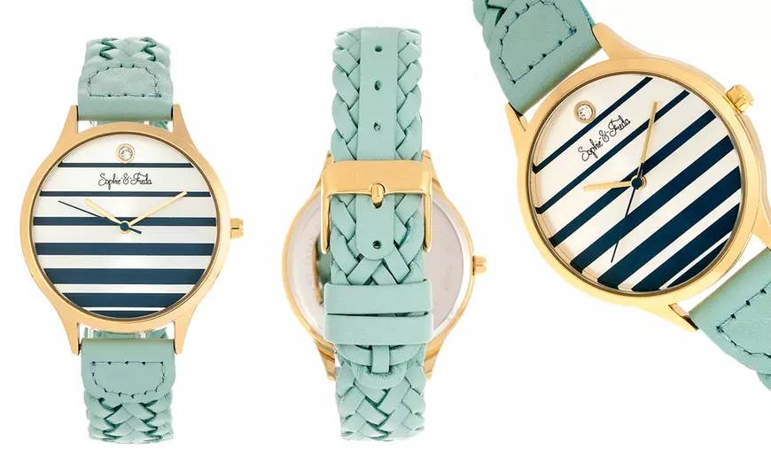 Image 5: Reloj hecho con cristales de Swarovski®, de Sophie & Freda