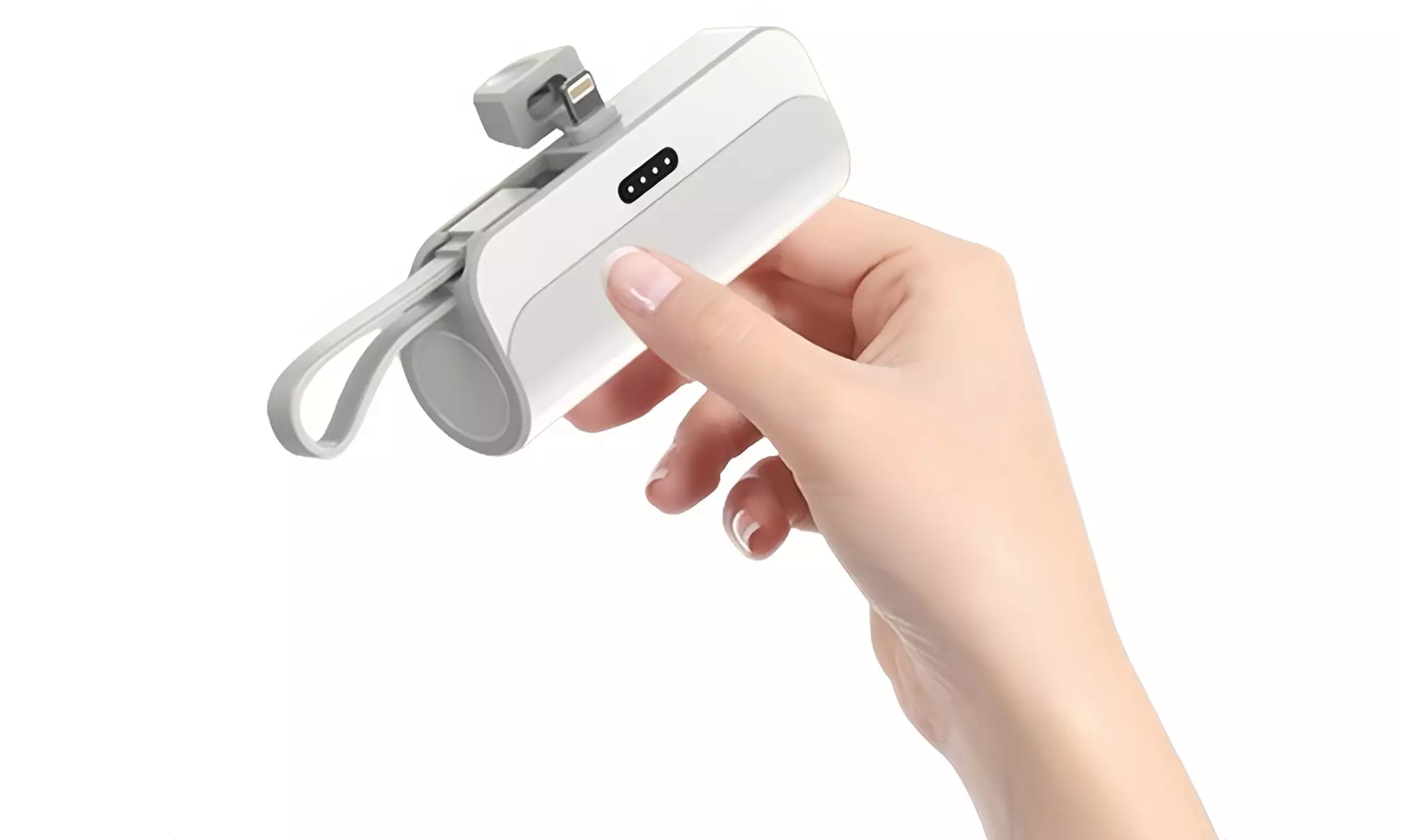 Tragbare Mini-Kapsel-Powerbank 5000 mAh