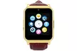W90 Smartwatch mit Lederarmband in Silber/Schwarz oder Gold/Braun inkl. Versand (71% sparen*) - Image 5