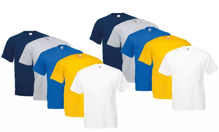 Image 4: Pack de 10 t-shirts basiques hommes
