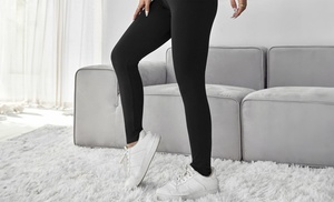 Set di 2 leggins a vita alta