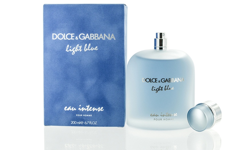 d&g light blue intense men