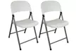 2, 4 ou 6 chaises pliantes extérieurs intérieurs, livraison offerte - Image 3