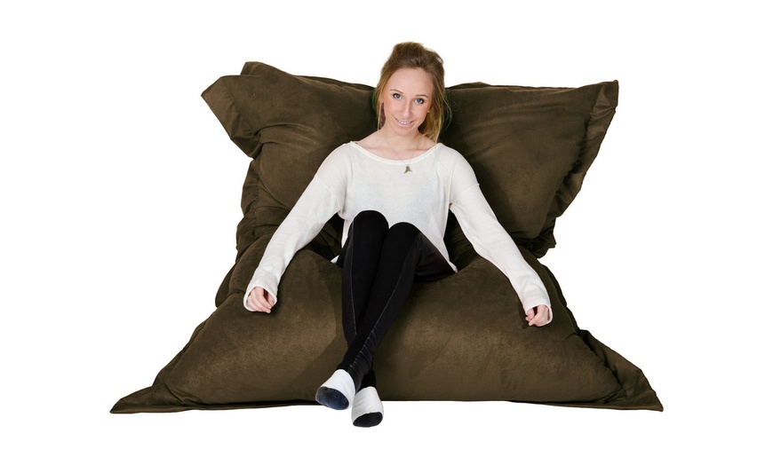 Image 43: Big Bertha Suede Bean Bags