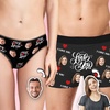 Image 1: Up to 88% Off Custom Photo Underwear from Justyling