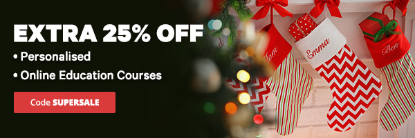 25% off Personalised Items | Online Education Courses