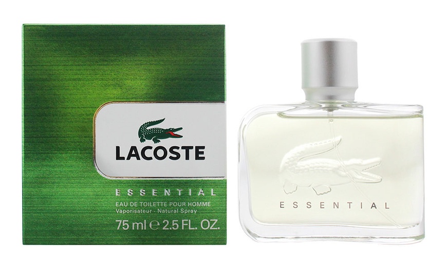 Image 1: Lacoste Essential Eau de Toilette for Men 75ml
