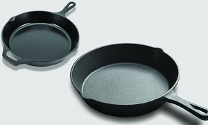 26cm Round Cast Iron Frying Pans 