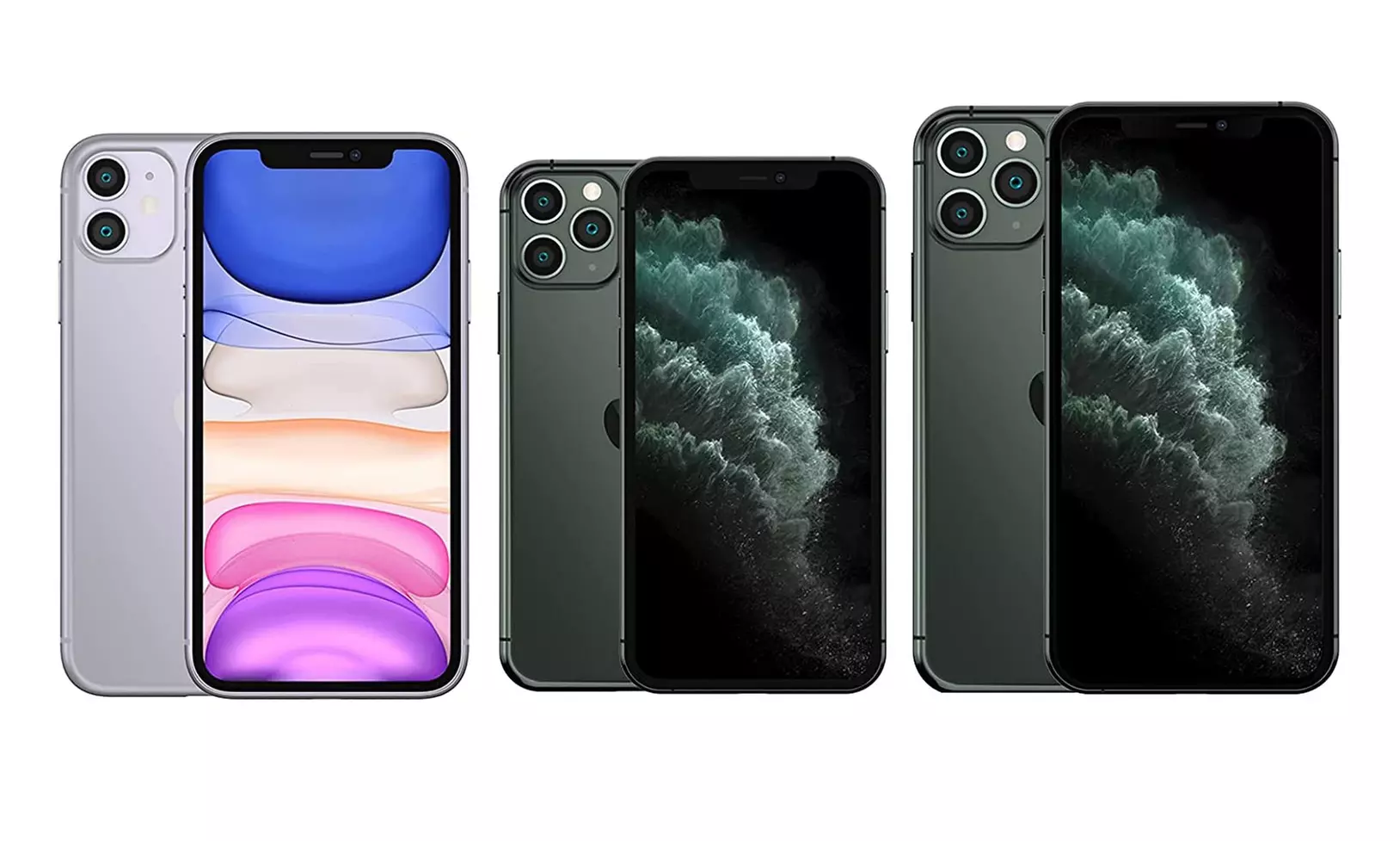 Privacy Screen Protector for iPhone 11/11 Pro/11 Pro Max with Lens Protector