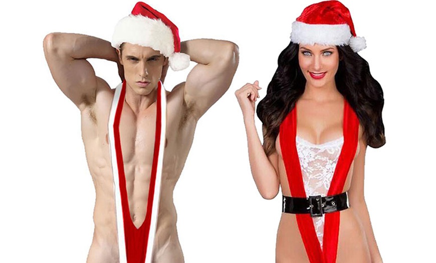 Image 5: His and Hers Christmas Lingerie