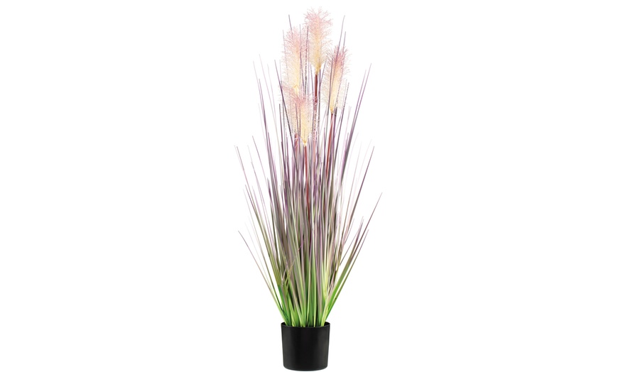 Image 13: Artificial Plume Grass Plant