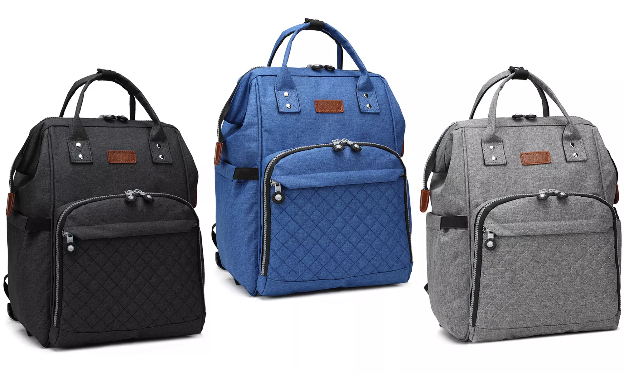 Sac à dos multi compartiments de la marque Kono - Primary Image