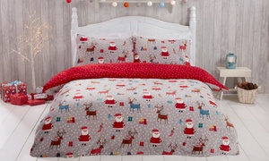 Christmas Fleece Duvet Set