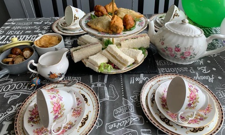 For Two: Indian fusion Afternoon  Tea - Chapel Ash Cafe