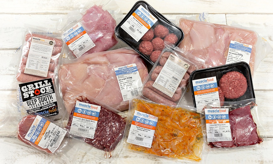 Image 1: Musclefood Lean Meat Hamper