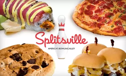 $17 for $35 Worth of Upscale American Fare and Bowling at Splitsville Luxury Lanes & Dinner Lounge. Two Locations Available.  - Primary Image