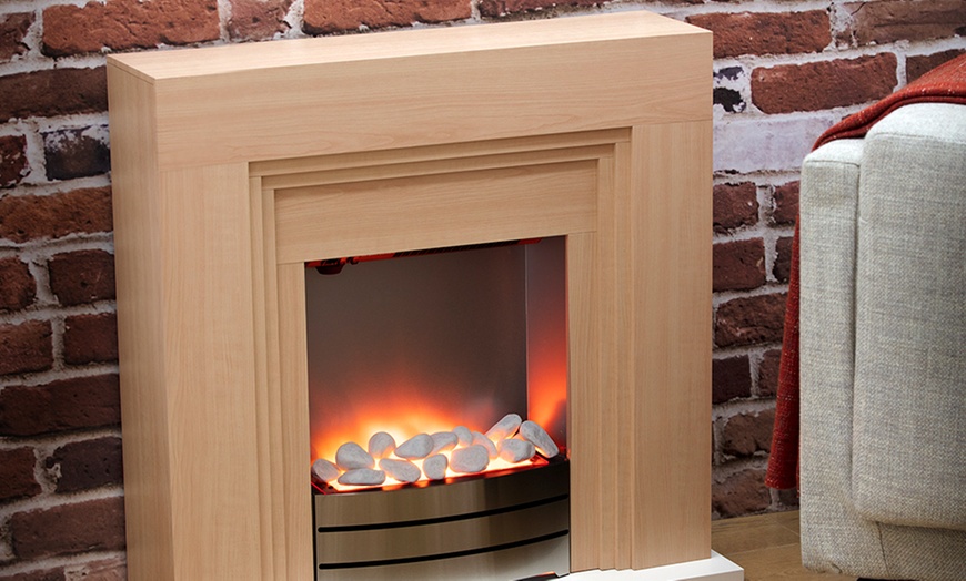 Image 4: Warmlite York Fireplace Suite