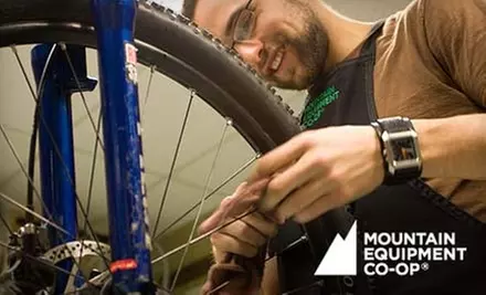 Basic or Advanced Bike Tune-Up at Mountain Equipment Co-op. Choose Between Two Options. - Primary Image